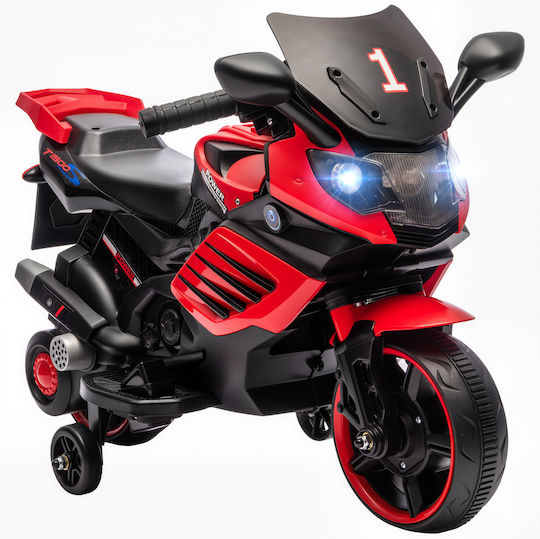 Kids Electric Motorbike 6 Volt Red for 1.5+ Years