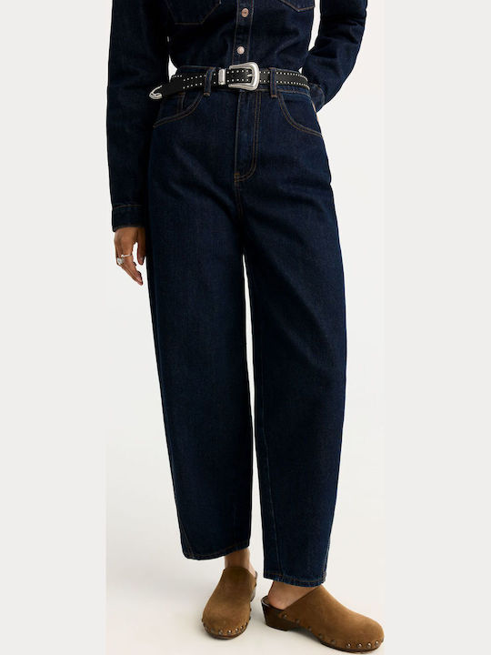 264 Damen Jeans Hosen in Carrot Passform Rote