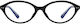 Dijon Premium Schwarz Blaulichtblockierende Brille