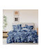 SpitiBazaar Module Cearceafuri De Pat King Size Cu Hugger Din Cauciuc 220x240+30cm Albastre (5 Bucăți)
