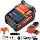 Vevor Vevor Optischer FIber Fusion Splicer Batterien mit Fall