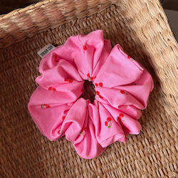 Miss Minimal Scrunchie Ροζ