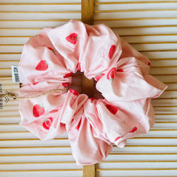 Miss Minimal Scrunchie Ροζ