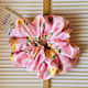Miss Minimal Scrunchie Rosa