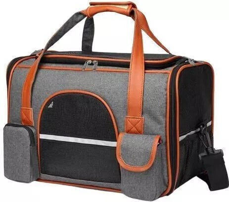 Denik Pets Handtasche Für Hundetragetaschen Grau M50xH34xB34cm