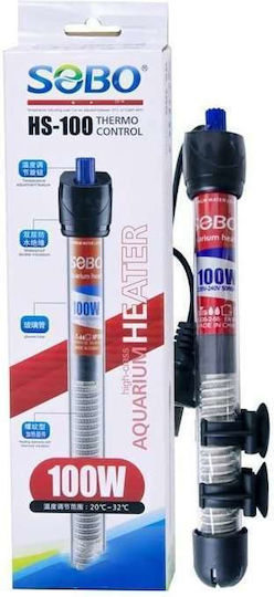 Sobo Aquarium Heater Thermo Control 100w Temperature Adjustment Hs-100 – 100w Aquarium Heater Thermo Control 088096