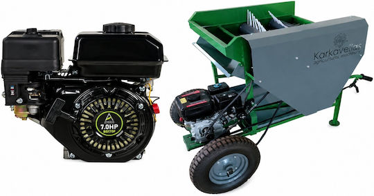 Karkavelias Маслодобивна Маса с Цилиндри с Турбина и с Двигател 7hp