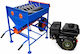 Karkavelias Olivenpflücksysteme Tisch mit Rollen und mit Motor 7hp