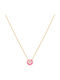 Ulysses Kinder Halskette 14k Gelbes Gold Email