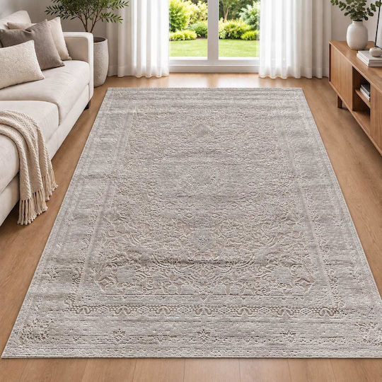 Rectangular Rug Cream Beige 200x280cm