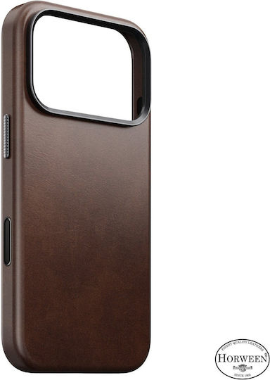 Nomad Traditional Leather Case Rustic Brown Horween Iphone 18 Pro/17 Pro 114769118e8e