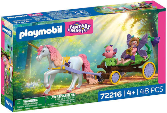 Playmobil Фентъзи и магия Еднорог Кочия за 4 години