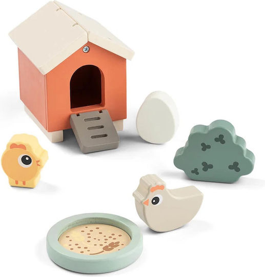 Детска играчка Tiny Farm от дърво