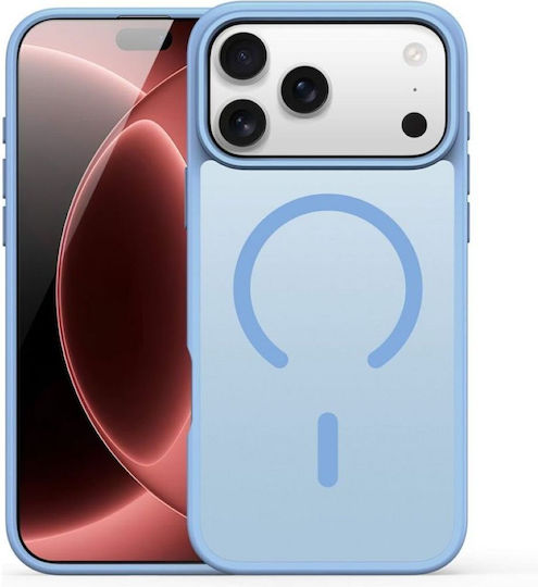 Dux Ducis Yind Open Ring Magsafe Хибриден Калъф Светлосин Iphone 17 Pro 18 Pro Mt83975