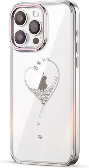 Kingxbar Калъф Apple iPhone 15 Wish Series Сребърен