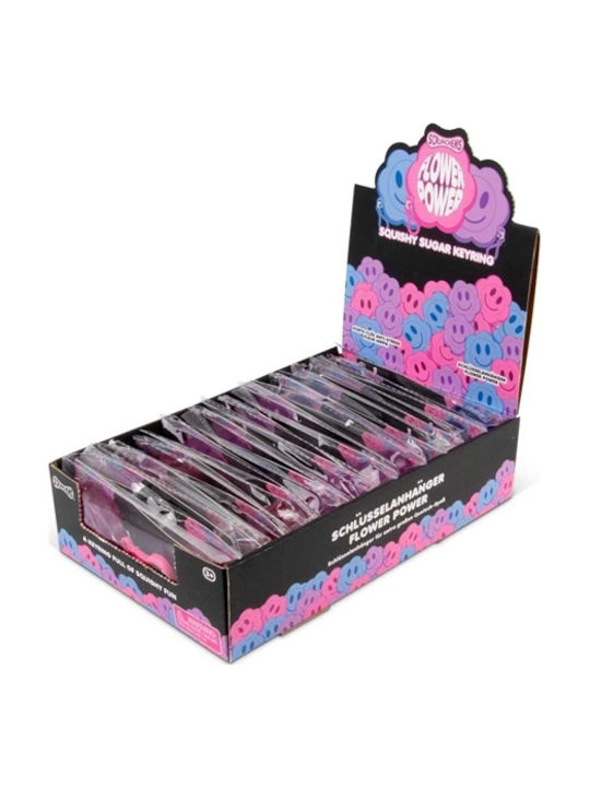 Real Fun Toys Keychain Antistress Flower Power Sugar Various Colors Scrunchems 38934