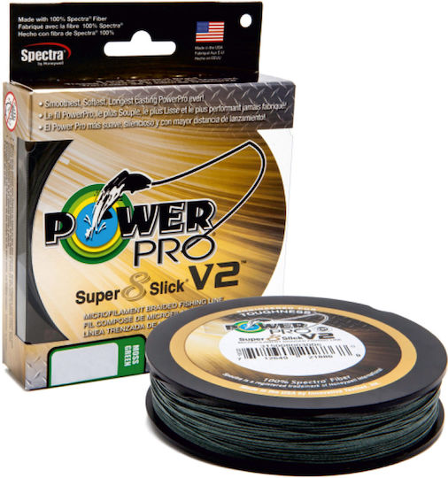 PowerPro Super 8 Slick V2 Angelschnur 275m / 0.23mm / 17kg