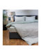 Παπλωματοθήκη Μονή Σετ 165x245 2 Όψεων Naf-naf Hue Grey Violet Ghost Grey