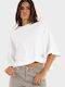 Дамско Crop T-shirt Бяло