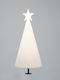Illuminated Christmas Decorative Metal Tree 90cm Outdoor Electric White