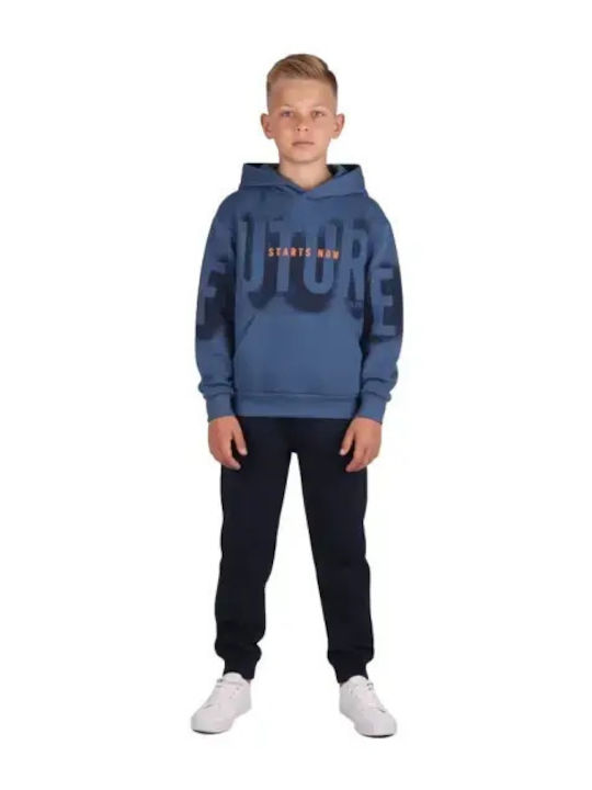 Joyce Future Kids Sweatpants Set Dark Blue Blue