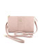 Peony Leather Women's Mobile Phone Pouch Pink