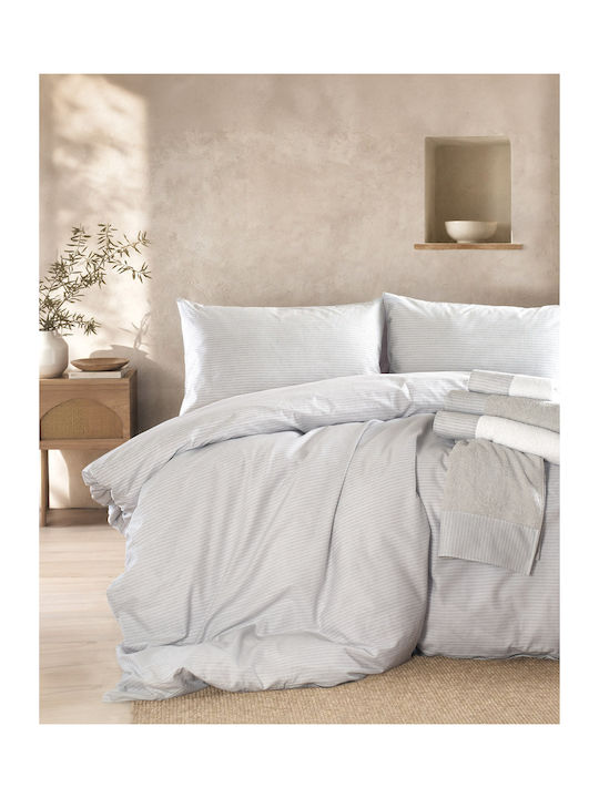 Rythmos Rythmos Bettbezug-Set Sand Baumwolle 16...