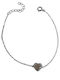 Prince Silvero Damentrauring mit Herz-Design aus Silber 15cm