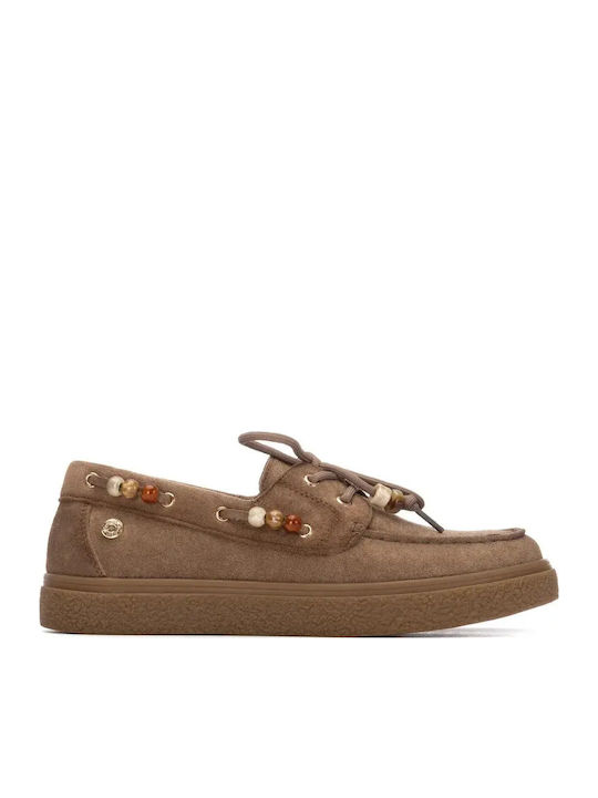 Damen Bootsschuhe in Braune Farbe