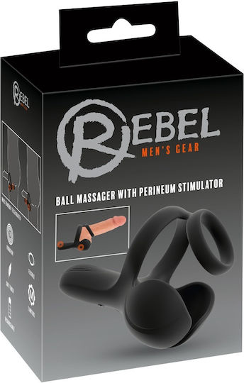 You2Toys Ball Mini Massage Vibrator with Remote Control 10.5cm Black
