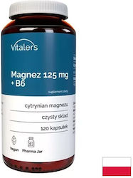 Vitaler's Магнезий Витамин B6 125mg 120 капсули