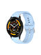 Λουράκι Garmin Venu 3 Σιλικόνης Ανάγλυφο Wave Style 22mm Light Blue