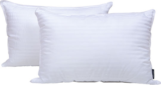 Medium Bed Pillow 50x70 Naf-naf Cottonsatin Hollowfiber 3d