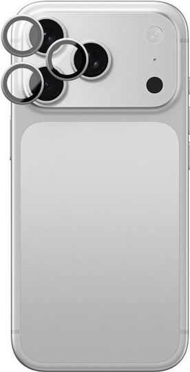 AmazingThing Radix Vision Протектор за камерата на обектива iPhone 18 Pro 18 Pro Max Сребрист Ip18camsvgla