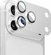 Lito Crown Halo Ar + Af Protecție Lentilă Cameră Iphone 18 Pro Argintiu