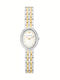 Men's Battery Watch with Silver Steel Bracelet