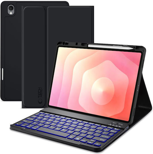 Tech-Protect Sc Pen + Keyboard Galaxy Tab S12+ Plus 12.4 X840 X846b Черен 5906302342877