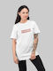 Earthlings Star Trek W T-shirt Бяла