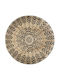 Rundes Sommer Teppich aus Jute Beige Herstellerfarbe 120cm