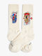 Jimmy Lion Athletische Socken Basquiat Heads 1982 E84242-basquiat Heads