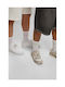 Urban Classics Șosete cu Modele White/Black/WhiteFreezBlue/WhiteLightMint/WhiteSoftApricot/WhiteBlushedRose 5Pack
