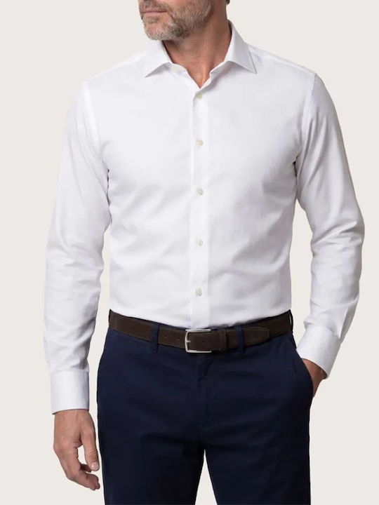 Camicissima Baumwollhemd Slim-Fit Weiß
