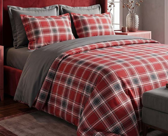 MayHome Set Steppdecke Einzel 160x240cm Geometrisch