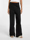 Women's Cotton Pantaloons in Baggy Leg Style Black