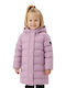 Love Kids Casual Jacket Short with Hood Lilac