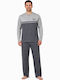 Cool Winter Men's Pyjamas Pants Anthracite