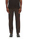 Ανδρικό Παντελόνι Chino Ελαστικό Relaxed Fit Brown