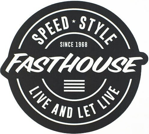 Let Live Wandsticker Schwarz