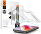 Закалено Стъкло Iphone Duo Spigen Glas.tr Ez Fit Pro Hd Aluminacore Устойчиво Антинадраскващо Стъкло За Защита На Външния Екран Clear Agl12014