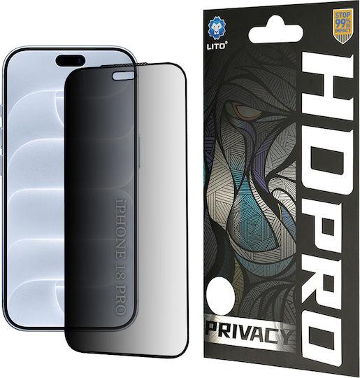 Lito Hd Pro Privacy Iphone 18 Pro Black